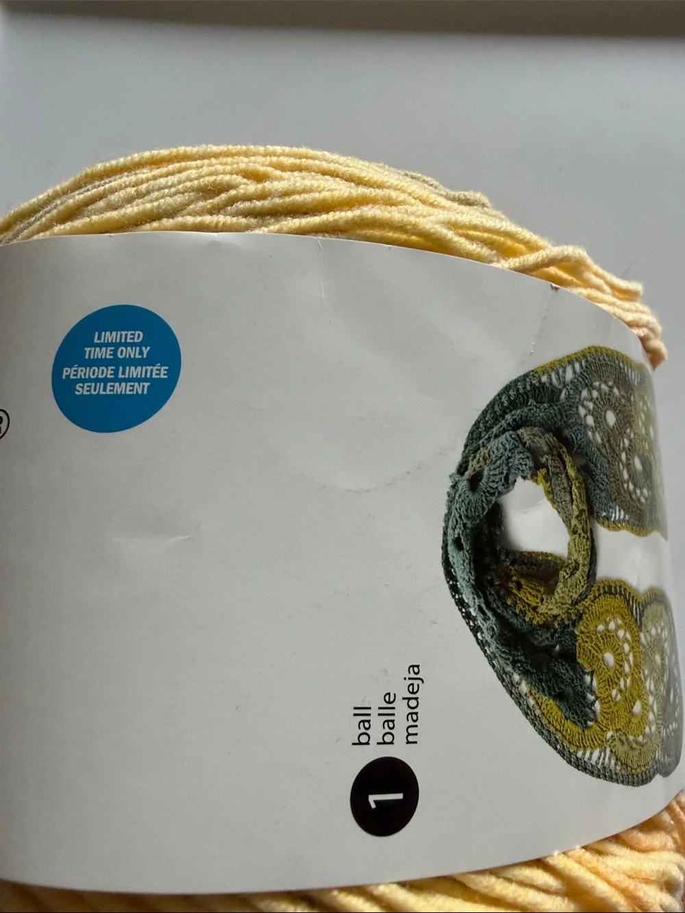 Caron cotton cakes yarn